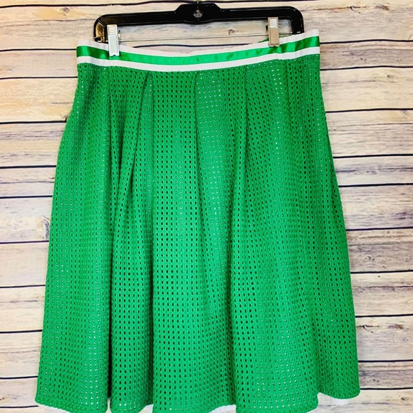 Mario Serrani Italy Green Skirt Size 12 - Picture 3 of 4